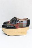 画像3: 【SALE】【3%OFF】ROCKING HORSE GILLIE PATENT TARTAN Vivienne Westwood   20-08-02-040h-1-sh-OD-ZH (3)