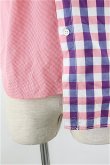 画像3: COMME des GARCONS SHIRT  / ギンガムチェック半袖シャツ  20-09-13-014-1-BL-CD-OD-ZH (3)