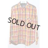 JUNYA WATANABE COMME des GARCONS  / コーデュロイ切替シャツ 【中古】 T-20-11-13-005-JY-bl-OD-ZH