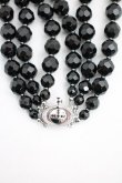 画像4: BLACK AGATE THREE ROW BAS RELIEF CHOKE Vivienne Westwood Vivienne Westwood   23-05-14-135h-1-nl-OD-ZH (4)