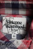 画像3: 【SALE】【15%OFF】MAN ブロックチェックアシメ襟シャツ Vivienne Westwood MAN<br  H-23-09-03-092-bl-OD-ZH (3)