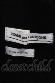 画像3: COMME des GARCONS / カシミヤ大判ストール  黒 I-24-03-08-020-gd-HD-ZI (3)