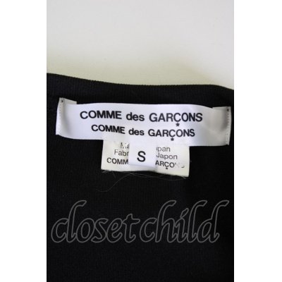 画像4: COMME des GARCONS / プリーツカットソー M 黒 T-24-06-07-004-to-IN-ZH