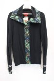 画像1: Vivienne Westwood / TOPS/シグニチャータータン切リ替エカーディガン   H-23-09-17-053-OD-ZH (1)