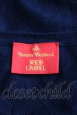 画像3: Vivienne Westwood / カラーオーブ刺繍サマーニット    M 紺  H-23-10-22-046-to-OD-ZH (3)