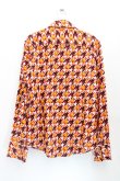 画像2: Vivienne Westwood / スタートゥースアシメカラーシャツ    46 オレンジ  H-23-10-22-016-bl-OD-ZH (2)