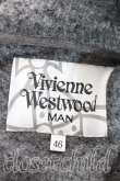 画像4: Vivienne Westwood / オーブ刺繍ボアパーカー    46 灰  H-23-10-29-076-to-OD-ZH (4)