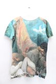 画像2: Vivienne Westwood / MARS&VENUS Tシャツ    L 青緑  H-23-11-05-066-ts-IN-ZH (2)