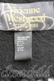 画像3: Vivienne Westwood /オーブ刺繍ウールマフラー   黒  H-23-11-12-170-gd-IN-ZH (3)