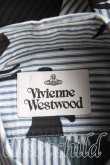 画像3: Vivienne Westwood / ケイブマンptストライプシャツ    48 白×青  H-23-11-12-021-bl-IN-ZH (3)