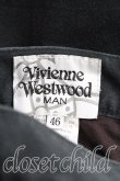 画像3: Vivienne Westwood / サイドペイントストレートパンツ    46 黒  H-23-12-03-043-pa-IN-ZH (3)