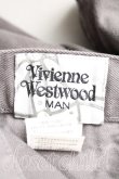 画像3: 【SALE】【10%OFF】Vivienne Westwood / オーブ刺繍パンツ    44 灰  H-23-12-03-046-pa-IN-ZH (3)