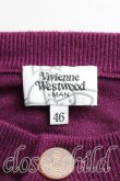 画像3: Vivienne Westwood / オーブ刺繍カーディガン    46 紫  H-23-12-03-090-to-OD-ZH (3)