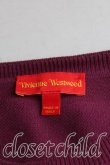 画像3: Vivienne Westwood / カラーオーブ刺繍カーディガン    M 紫  H-23-12-10-046-to-OD-ZH (3)