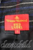 画像3: Vivienne Westwood / タータンチェックアンダーバストジャケット    1 灰  H-23-12-10-057-jc-OD-ZH (3)