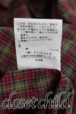 画像4: Vivienne Westwood / フロントフリルチェックワンピース    2 赤  H-23-12-10-008-op-OD-ZH (4)