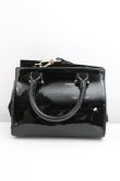 画像2: Vivienne Westwood / パテントショルダーバッグ   黒  H-23-12-10-081-ba-OD-ZH (2)