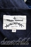 画像3: Vivienne Westwood / 藍染メカットソーワンピース    38 紺  H-23-12-17-004-op-OD-ZH (3)