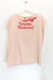 画像2: 【SALE】【10%OFF】Vivienne Westwood / MORAL OUTRAGEスクエアTシャツ    FREE ピンク  H-23-12-17-093-ts-OD-ZH (2)