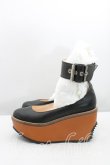 画像2: Vivienne Westwood / アンクルストラッップレザーシューズ    36 黒  H-23-12-17-118-sh-IN-ZH (2)