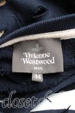 画像3: Vivienne Westwood MAN / ART LOVERスラッシュスウェット    44 紺  H-23-12-31-044-to-OD-ZH (3)