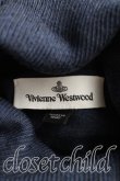 画像3: Vivienne Westwood / カラーオーブ刺繍タートルニット    M 青  H-23-12-31-046-to-OD-ZH (3)