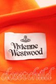 画像3: Vivienne Westwood / オーブ刺繍スウェット    S オレンジ  H-23-12-31-047-to-OD-ZH (3)