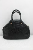 画像2: Vivienne Westwood / スクイグルレザーヤスミンバッグ   黒  H-23-12-31-089-ba-OD-ZH (2)