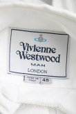 画像3: Vivienne Westwood / ステッチシャツ    48 白  H-24-01-07-106-bl-OD-ZH (3)