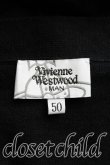 画像3: Vivienne Westwood MAN / オーブ刺繍コットンカーディガン    50 黒  H-24-01-28-013-to-IN-ZH (3)