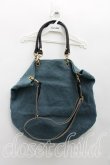 画像2: Vivienne Westwood / パッチ トートバッグL   青  H-24-02-04-060-ba-OD-ZH (2)