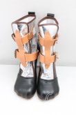 画像2: Vivienne Westwood / ボンテージブーツ    UK4 シルバー  H-24-02-04-063-sh-OD-ZH (2)