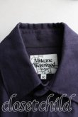 画像5: Vivienne Westwood MAN / リネンロングシャツ    46 紺  H-24-02-04-007-bl-OD-ZH (5)