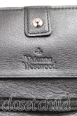 画像6: Vivienne Westwood / ジャガードオーブショルダーウォレット   黒  H-24-02-04-119-wa-OD-ZH (6)