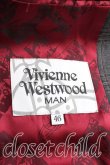 画像3: Vivienne Westwood MAN / ウエストコート風ジャケット    46 灰  H-24-02-04-002-jc-OD-ZH (3)