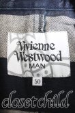 画像4: Vivienne Westwood MAN / ボーダーデニムジャケット    50 インディゴ  H-24-02-11-073-jc-IN-ZH (4)