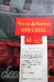 画像3: Vivienne Westwood /タータンチェックアニマルカットスカート    42 緑  H-24-02-11-089-sk-OD-ZH (3)