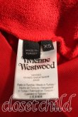 画像4: Vivienne Westwood / /カラーオーブ刺繍スウェット    XS 赤  H-24-02-11-097-to-OD-ZH (4)