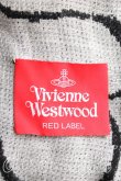 画像2: Vivienne Westwood / ハート&オーブ大判ストール   黒  H-24-02-18-142-gd-OD-ZH (2)