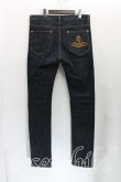 画像2: Vivienne Westwood MAN / ラインオーブ刺繍デニム    46 インディゴ  H-24-02-18-018-pa-IN-ZH (2)