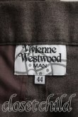 画像3: Vivienne Westwood MAN / フロントアシメパンツ 44 茶  H-24-02-25-097-pa-OD-ZH (3)