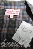 画像3: Vivienne Westwood / チェックタイフロント半袖シャツ 1 灰  H-24-03-03-110-bl-OD-ZH (3)