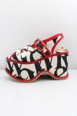 画像3: Vivienne Westwood / NORTHERNソールサンダル 37 赤  H-24-03-10-016-sh-OD-ZH (3)