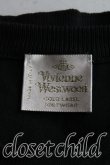 画像3: Vivienne Westwood / カラーオーブ刺繍半袖ニット  黒  H-24-03-17-053-to-IN-ZH (3)