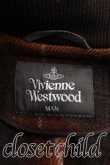 画像3: Vivienne Westwood MAN / タータンチェックアシメコート FREE オレンジ  H-24-03-31-022-co-IN-ZH (3)