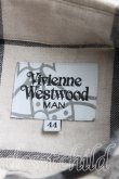 画像3: Vivienne Westwood MAN / ブロックチェックロングシャツ 44 生成  H-24-04-14-007-bl-OD-ZH (3)