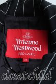 画像5: Vivienne Westwood / ストライプラブジャケットセットアップ 01 黒  H-24-04-14-153-su-OD-ZH (5)