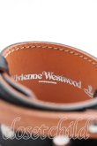 画像4: Vivienne Westwood / レザーブレスレット  黒  H-24-04-21-102-ac-IN-ZH (4)