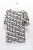 画像2: Vivienne Westwood / カプセルコレクションORBリピートTシャツ 00 黒  H-24-04-21-135-ts-OD-ZH (2)