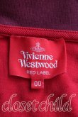 画像3: Vivienne Westwood / ラブフリルポロシャツ 00 赤  H-24-04-21-142-to-OD-ZH (3)